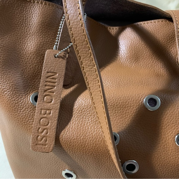 Nino Bossi genuine leather tote bag - Picture 10 of 16